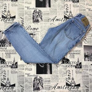 Express Bleus Women's light wash vintage 90s high waist mom jeans button fly